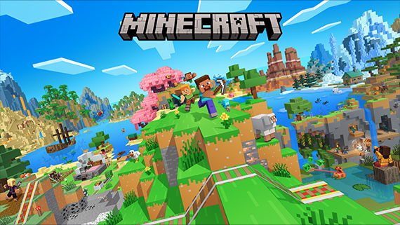 Minecraft game artwork